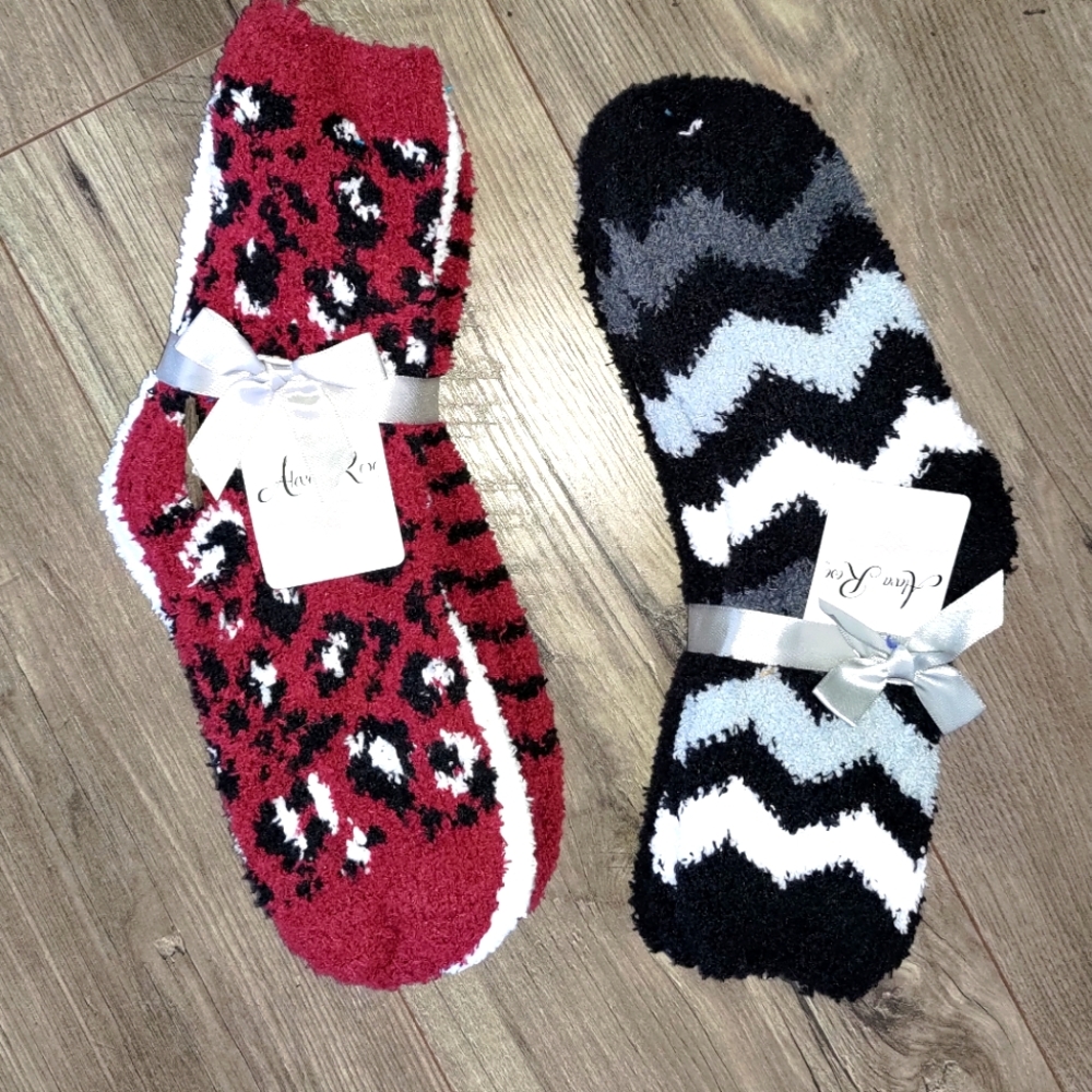 Lot of women fuzzy socks
